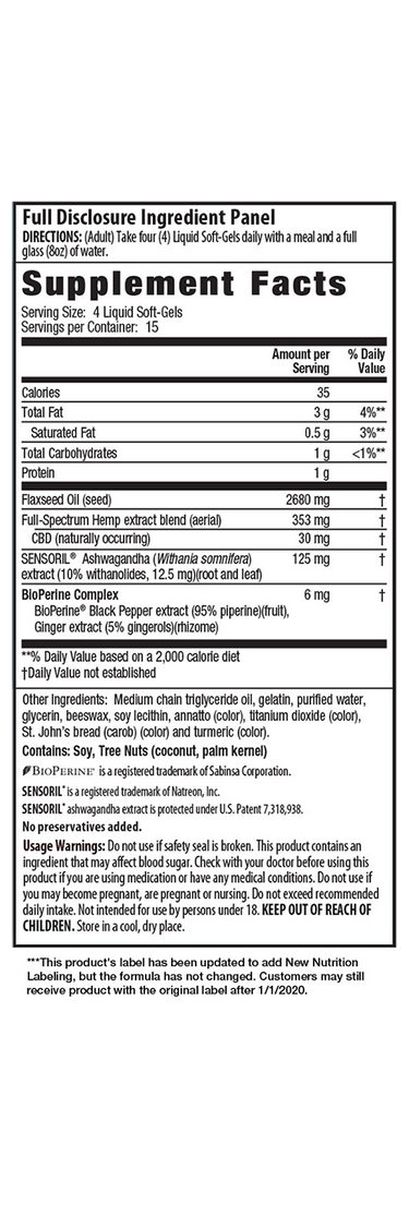 CBD +Ashwagandha